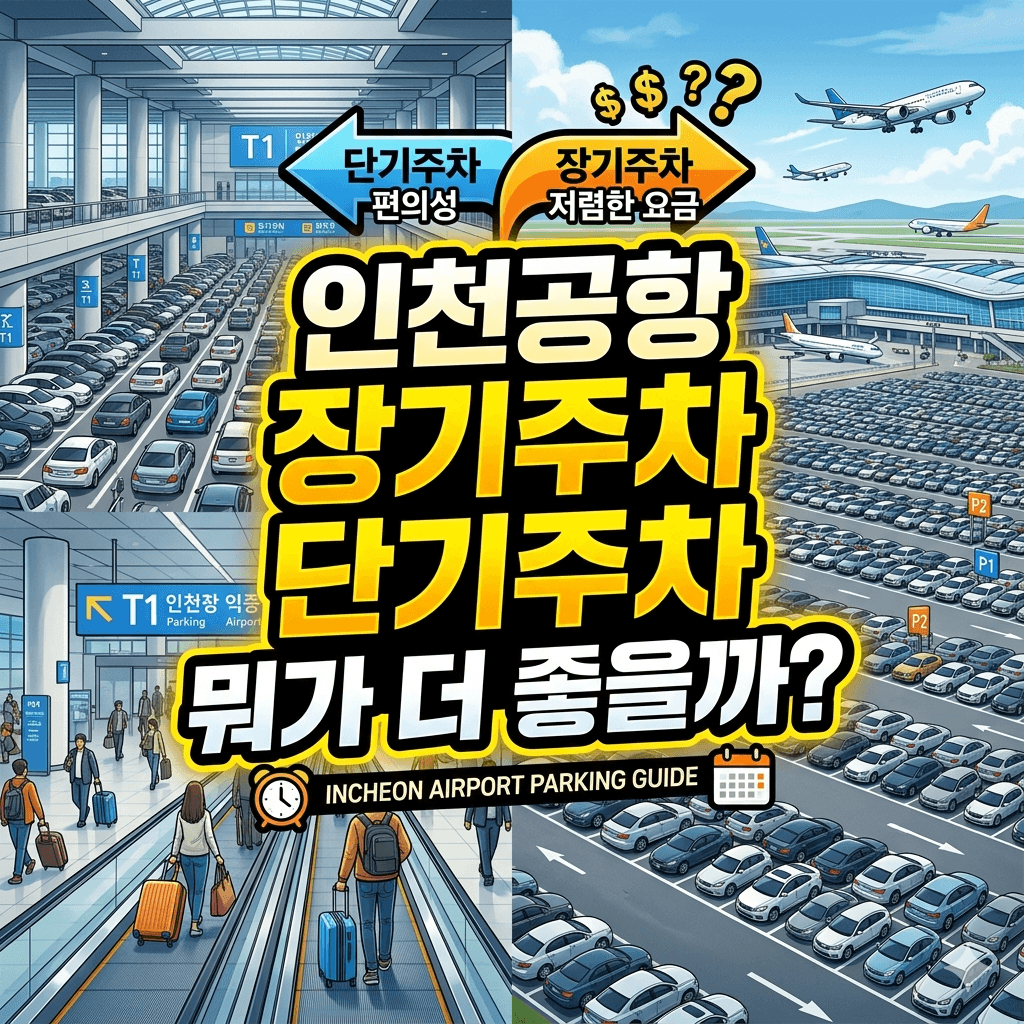 인천공항 장기주차 단기주차