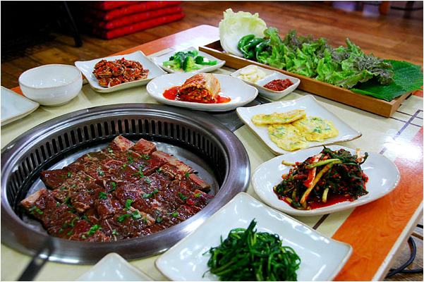 우둠지 식당 이동갈비 모습