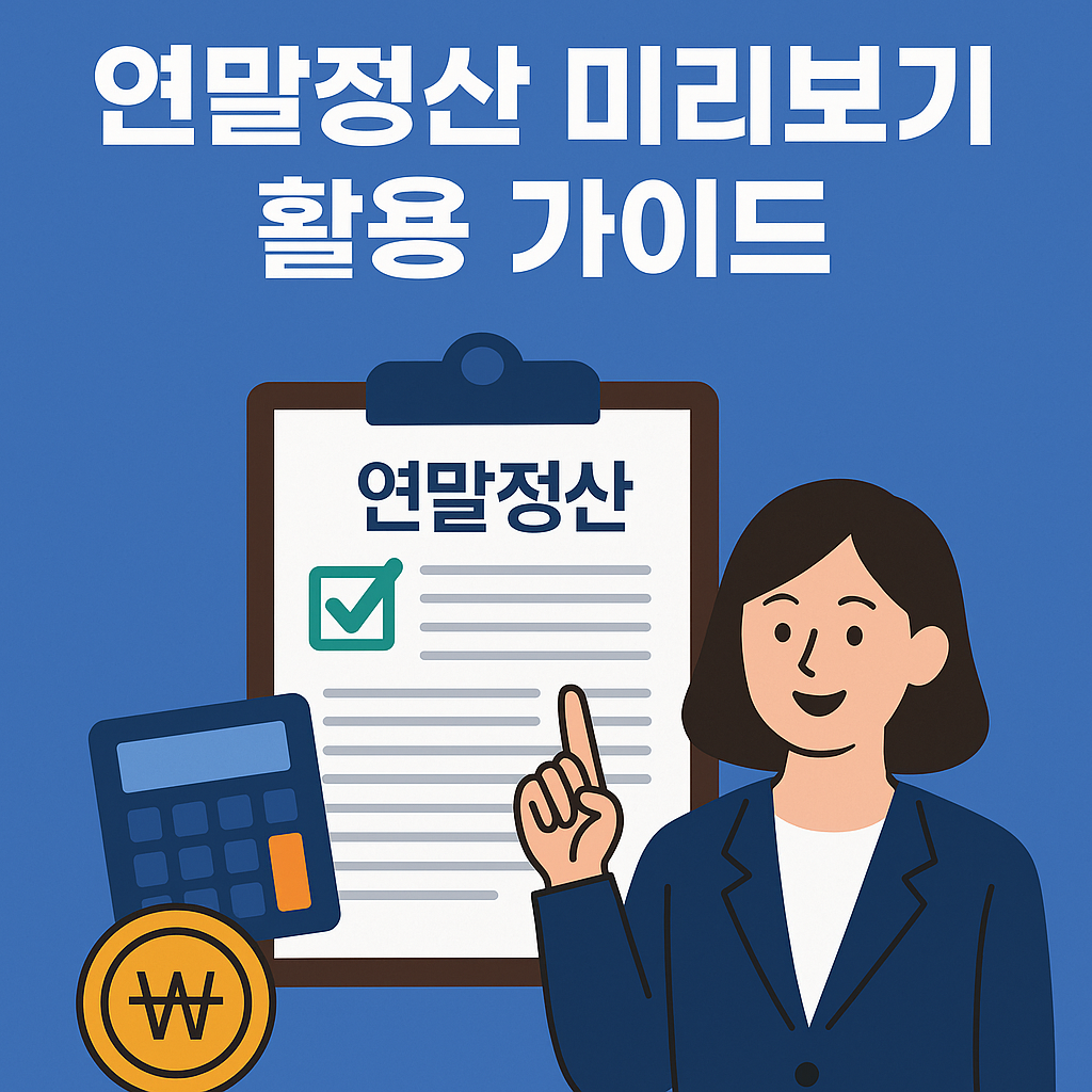 2025 연말정산 미리보기 썸네일