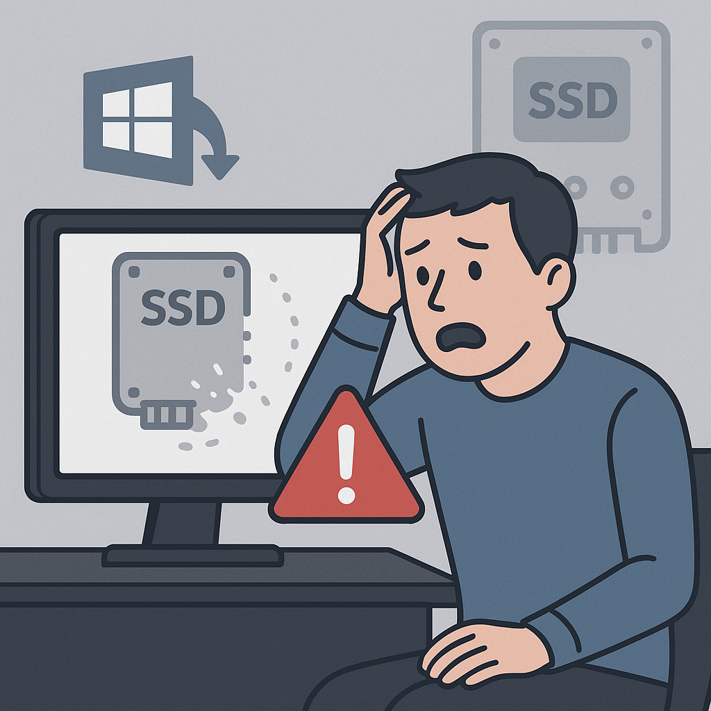 윈도우 11 업데이트 패치 후 SSD 먹통 사례 발생