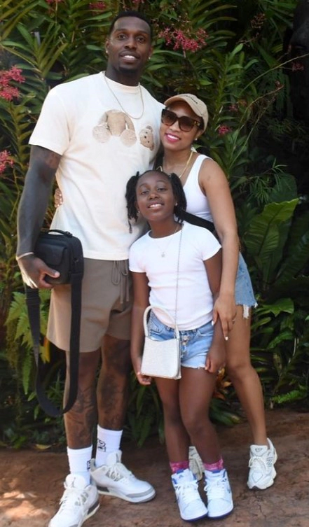 라건아 선수의 아내와 딸