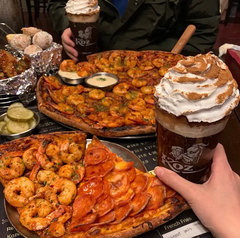 백스트리트피자-코젤맥주