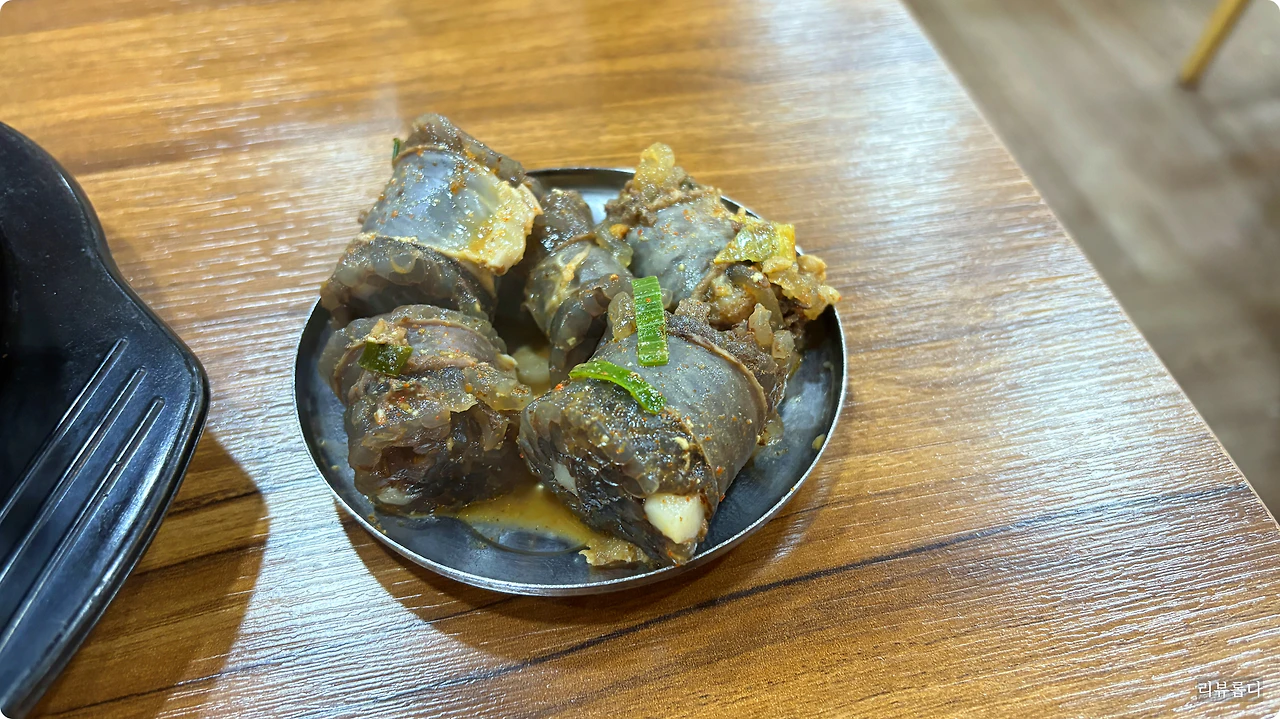 청담순대국 일산점 - 순대 개수