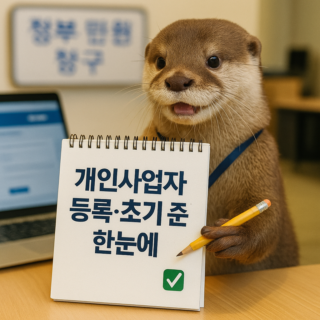 개인사업자 등록 및 초기 준비 가이드