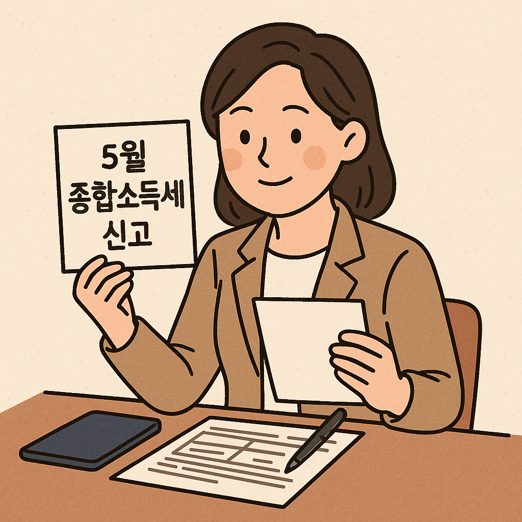 5월 종합소득세 신고 하는 방법 및 완벽 가이드 관련 사진