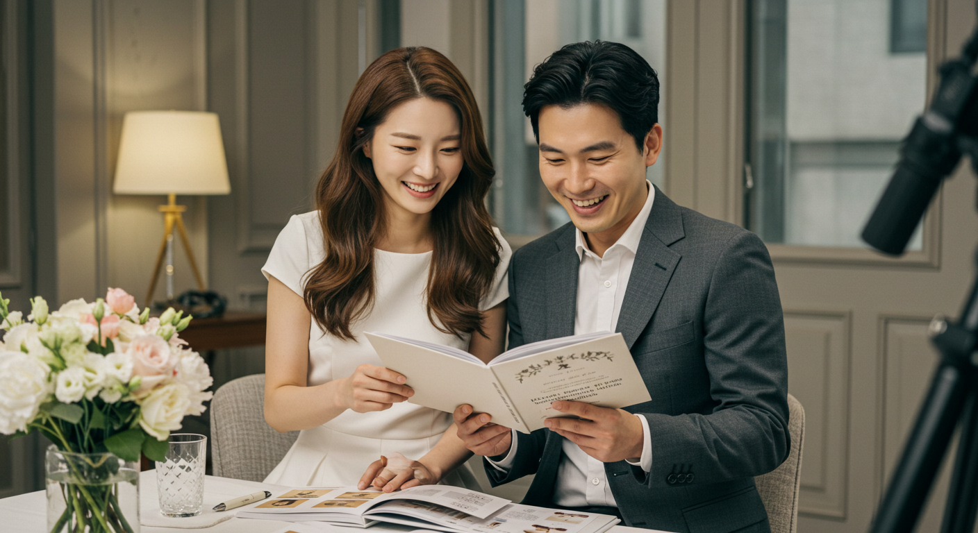결혼식 헤어 &amp; 메이크업 샵