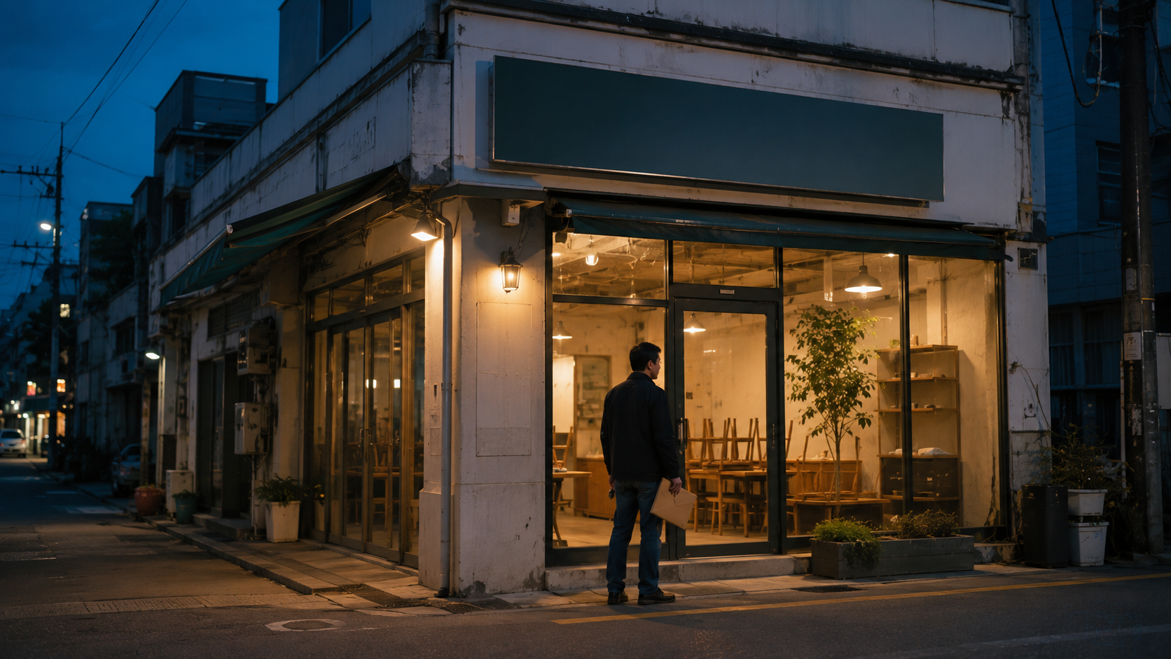 유상 임차한 폐업 예정 점포의 점포철거비 지원 대상 확인