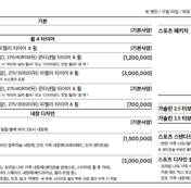제네시스 g80 가격표