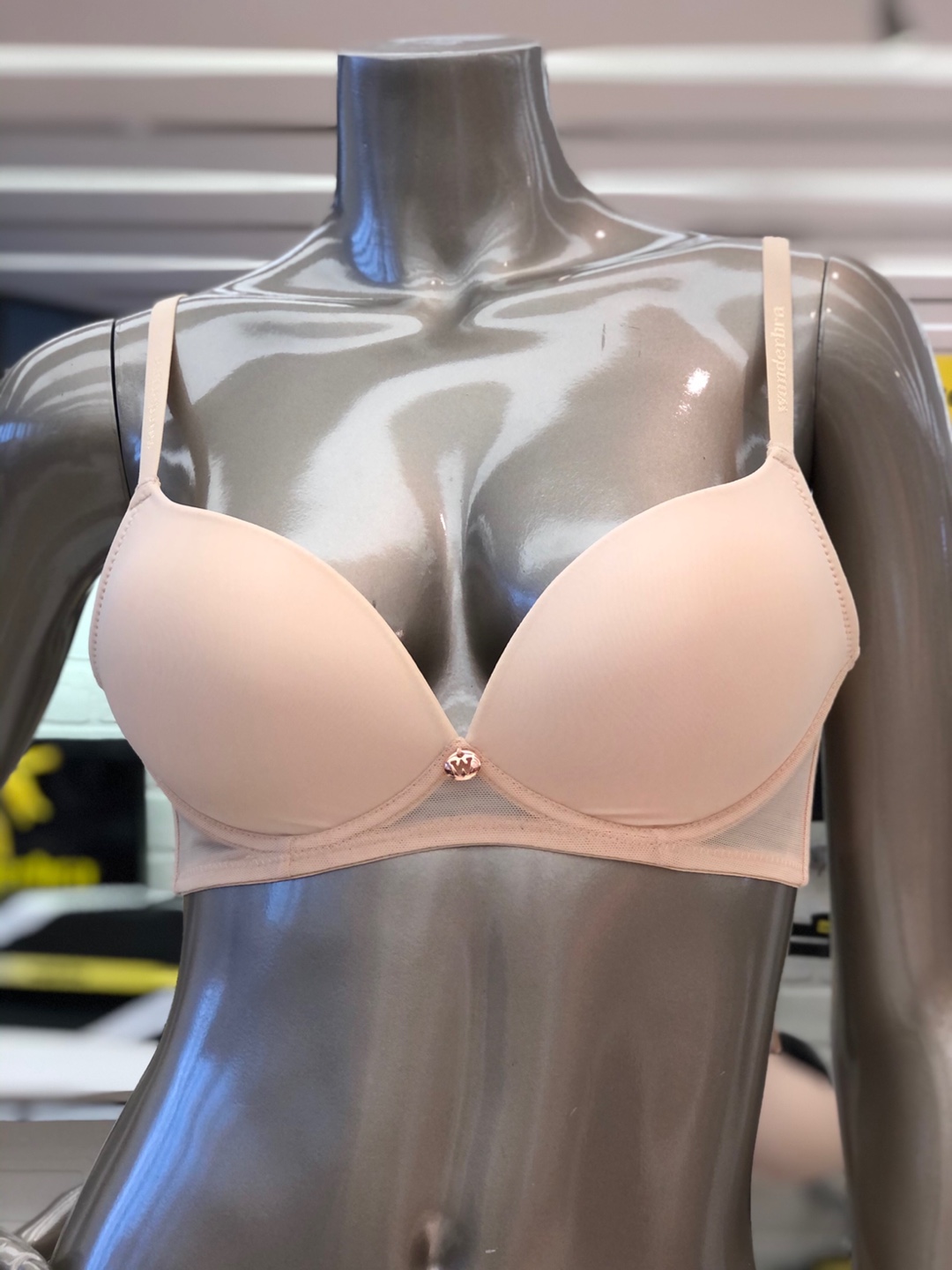 원더브라 베이직 노와이어 볼륨브라 70A A C컵 WBWBR0O23T