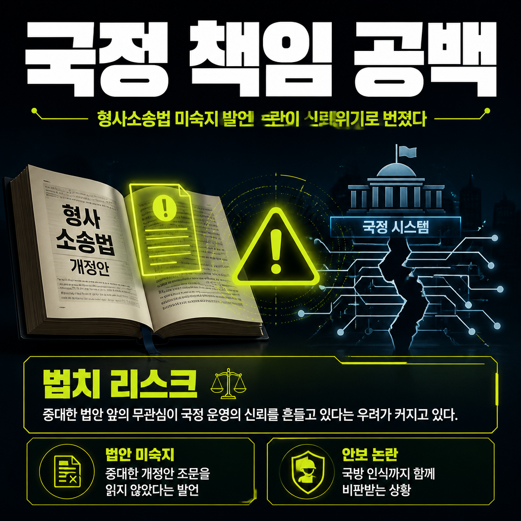 국정 책임 공백