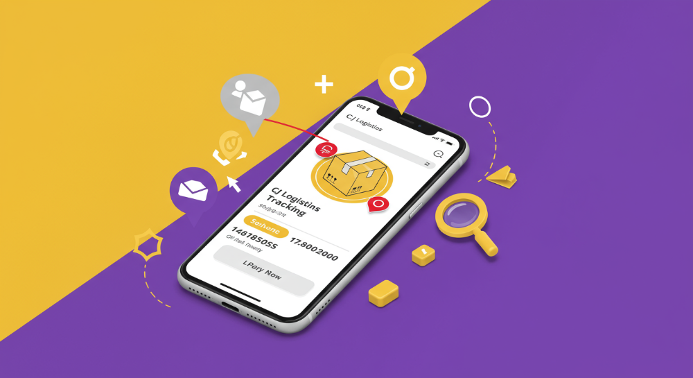 CJ대한통운 운송장 없이 택배 조회