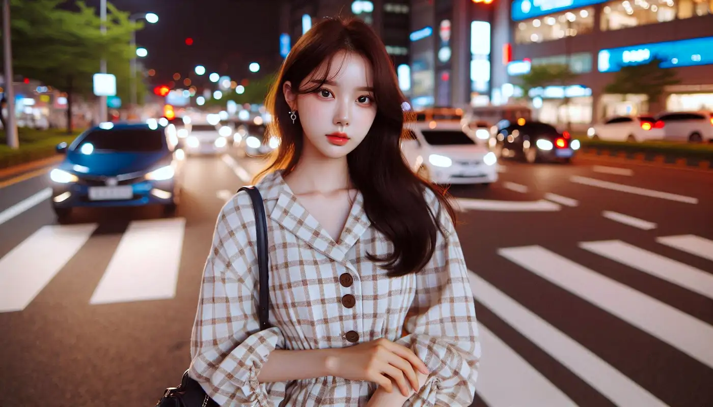 카카오-여행자보험비교하며-여행하는-여성의-모습