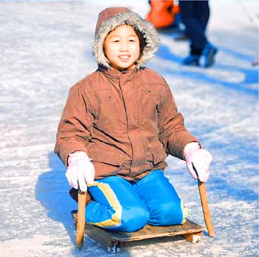 파주 눈내리는 초리골 눈썰매장