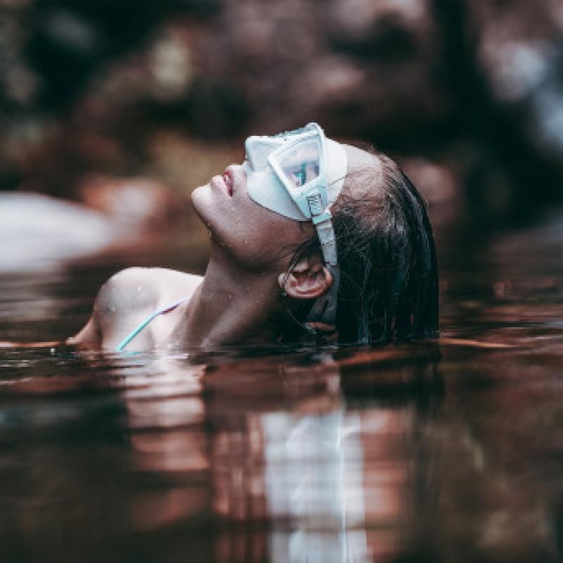 프렌젤 프리다이빙 전용 마스크스노클 세트