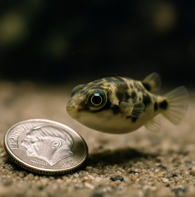 세상에서 가장 작은 복어, 하지만 '담수' 복어