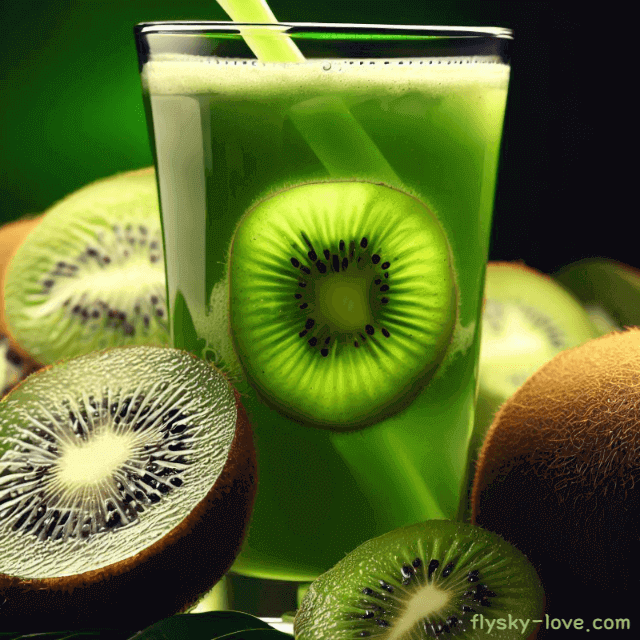 새콤달콤 키위 쥬스
