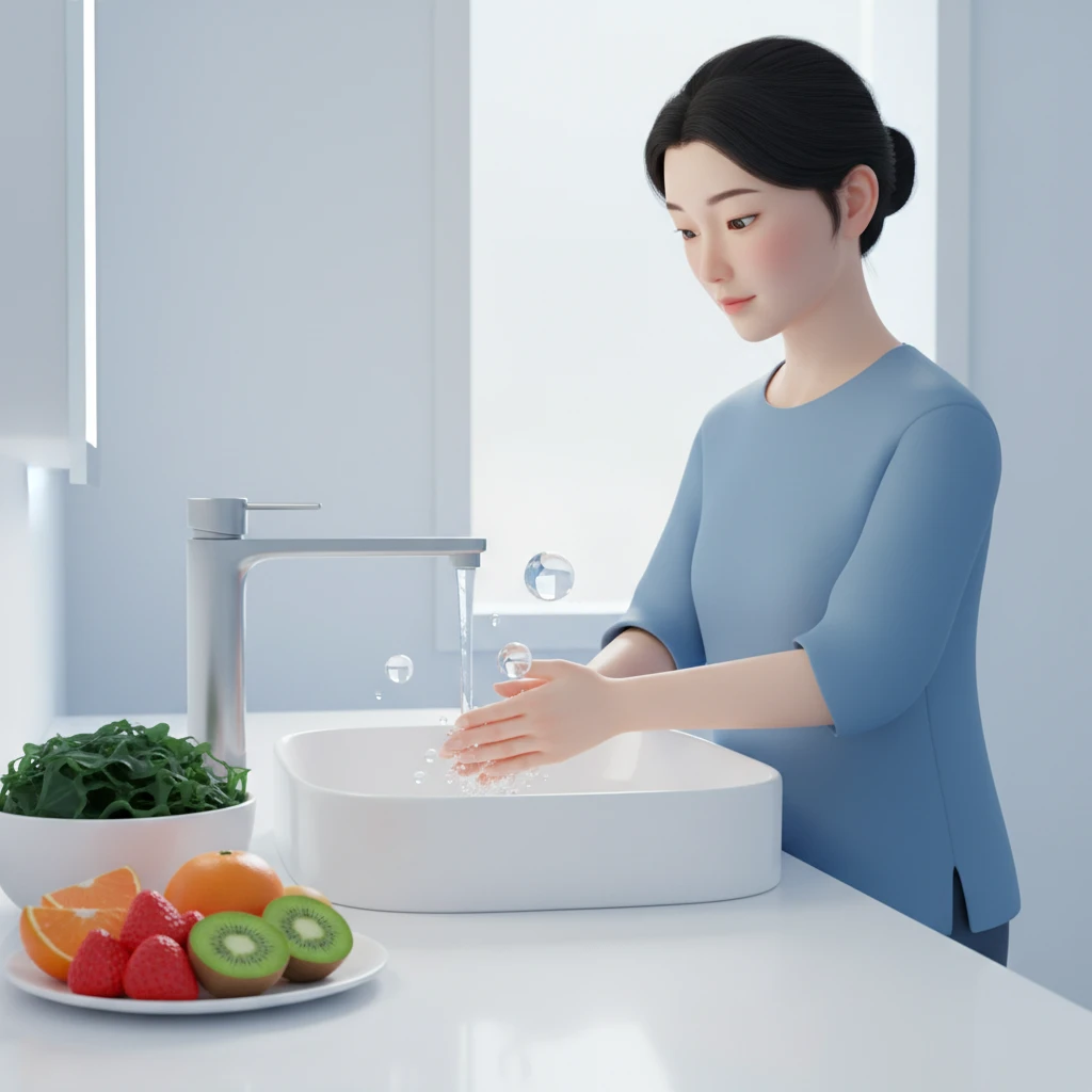 황사 대비 호흡기 건강 지키는 미지근..