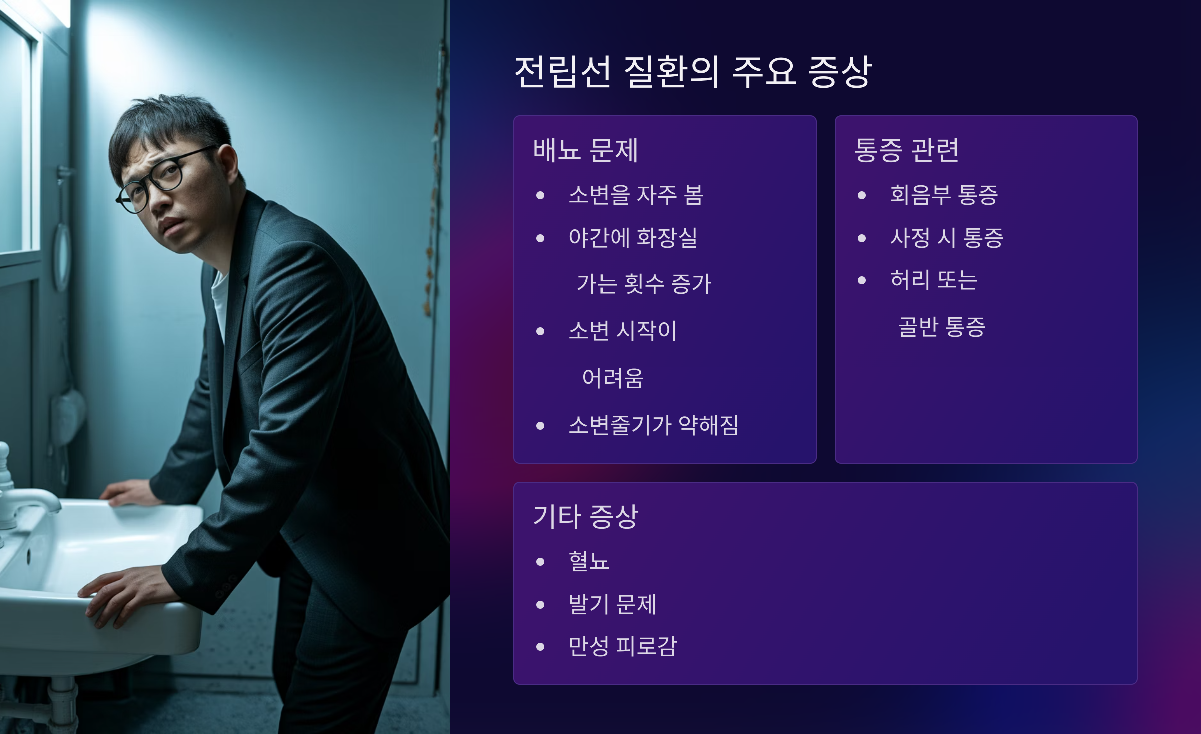 전립선 건강 지키는 방법