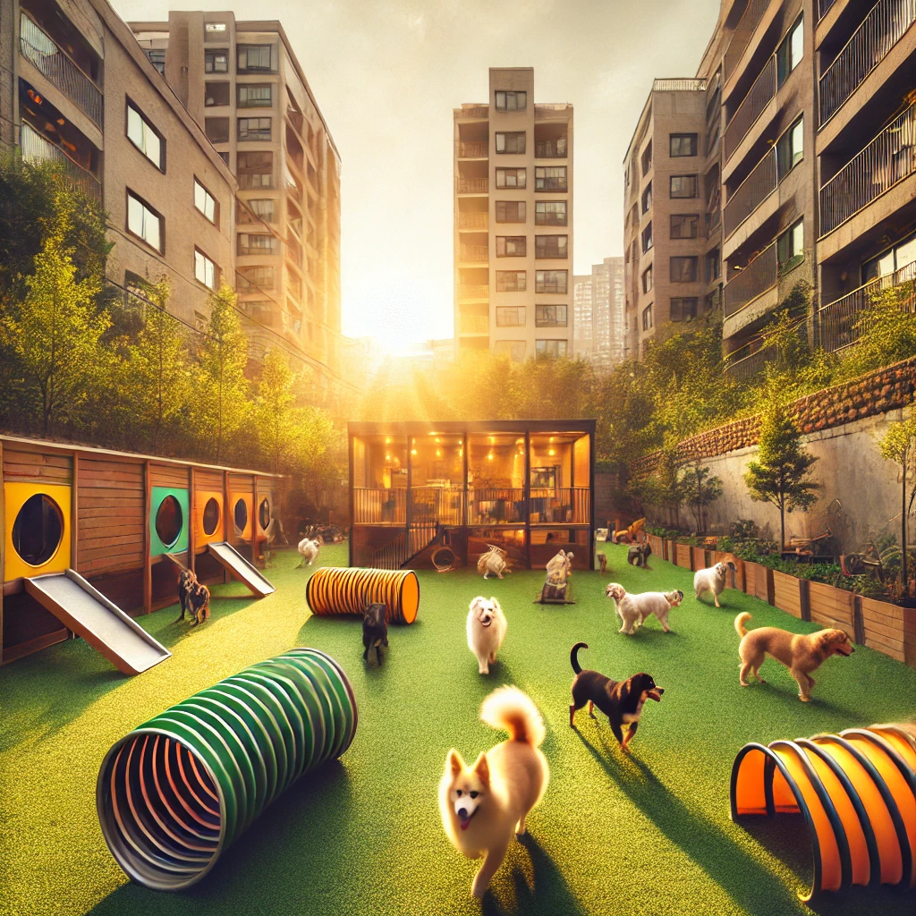 서울북부 반려견 놀이터 상상도