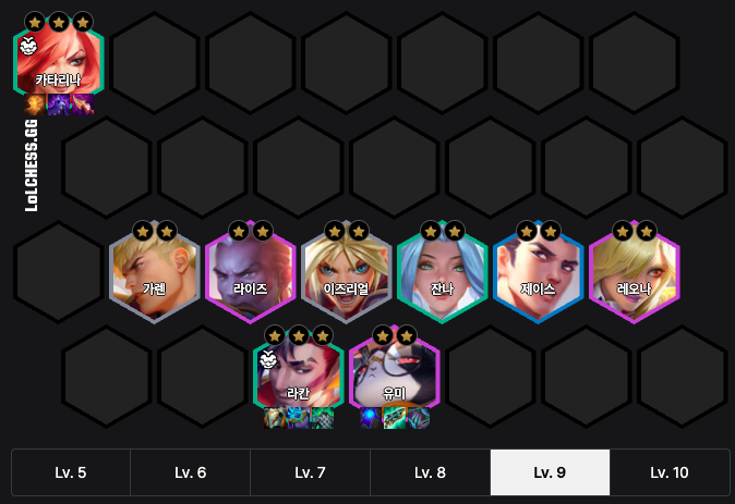 최종 덱 시너지 목표와 배치 정리