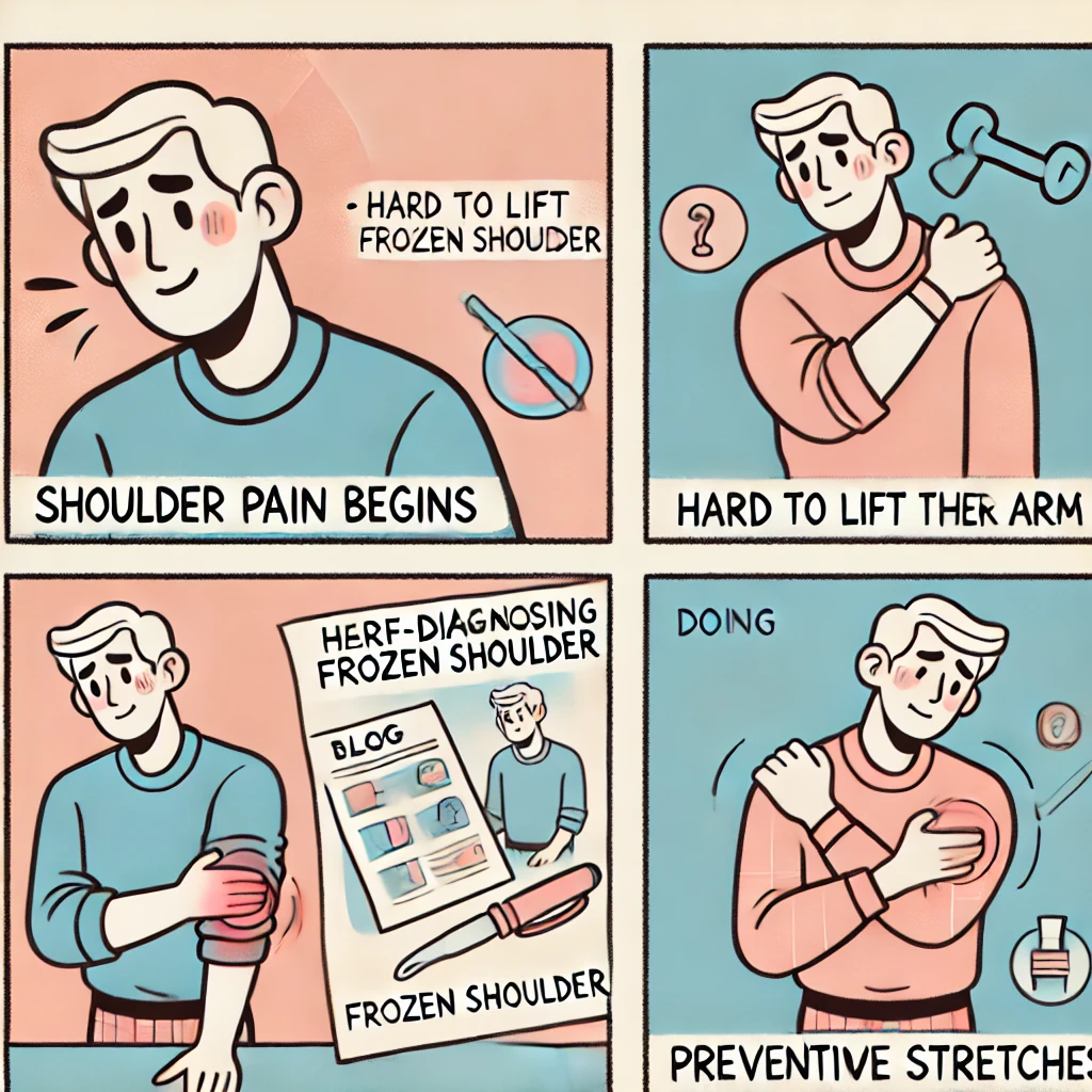 오십견? 자가진단 체크리스트