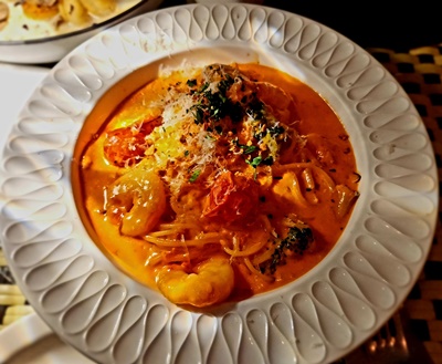 스케줄합정새우로제파스타