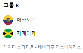 코파 아메리카2024 일정 및 중계 [하이라이트]