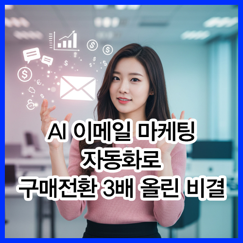 AI 이메일 마케팅 자동화로 구매전환 3배 올린 비결