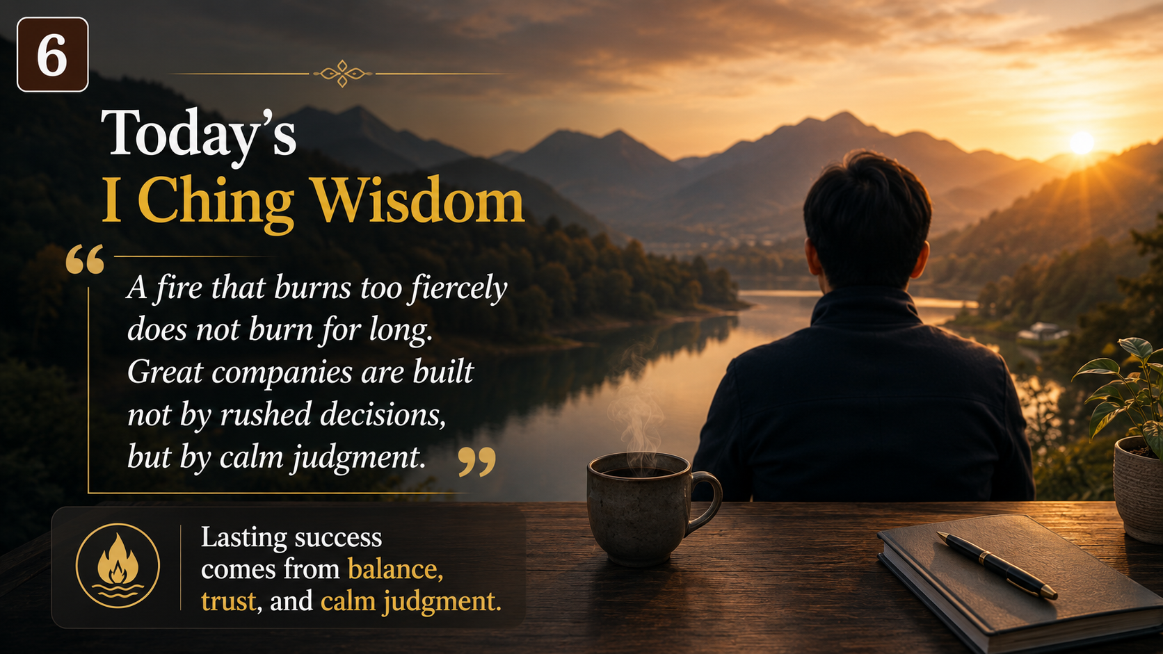 The More You Rush Success, the Farther It Gets ❘ I Ching &ndash; Hexagram 30 (Li), Line 4