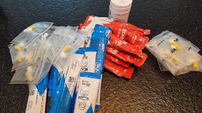 코로나 확진 후 처방약품