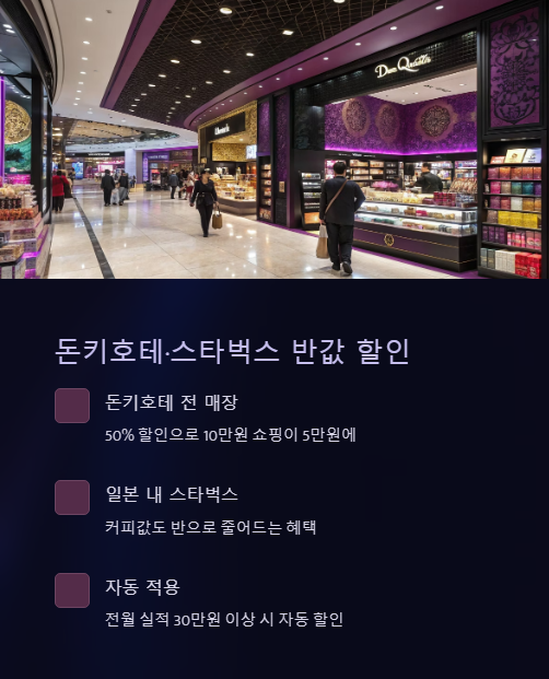 돈키호테 스타벅스 반값 할인