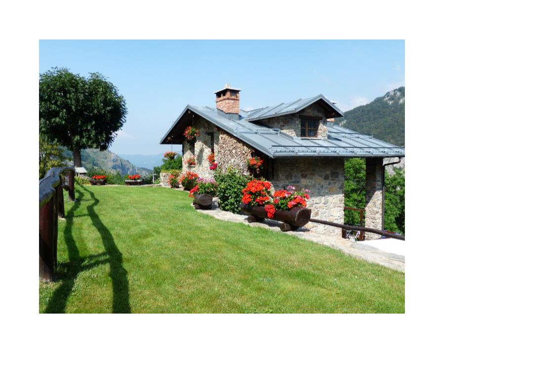 꽃이 있는 주택