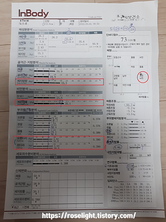 인바디원리-무료인바디-인바디검사지-인바디검사결과지