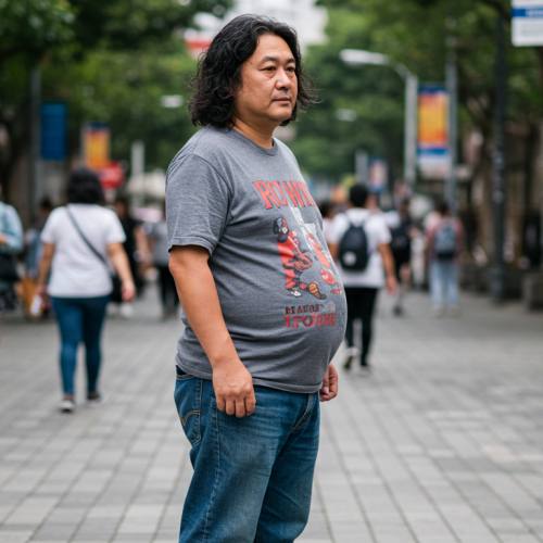 비난 받는 영포티 스타일의 사진