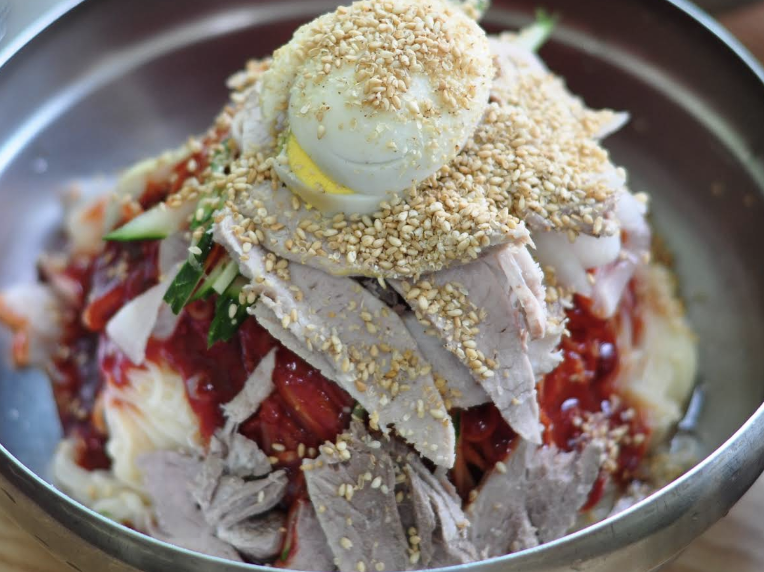 광안리 옥이네밀면