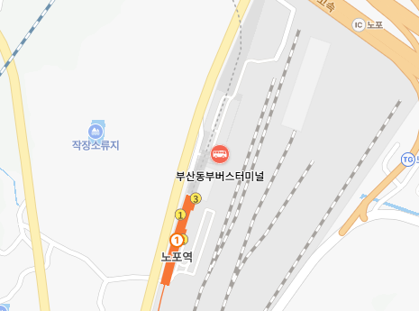 부산동부버스터미널 위치