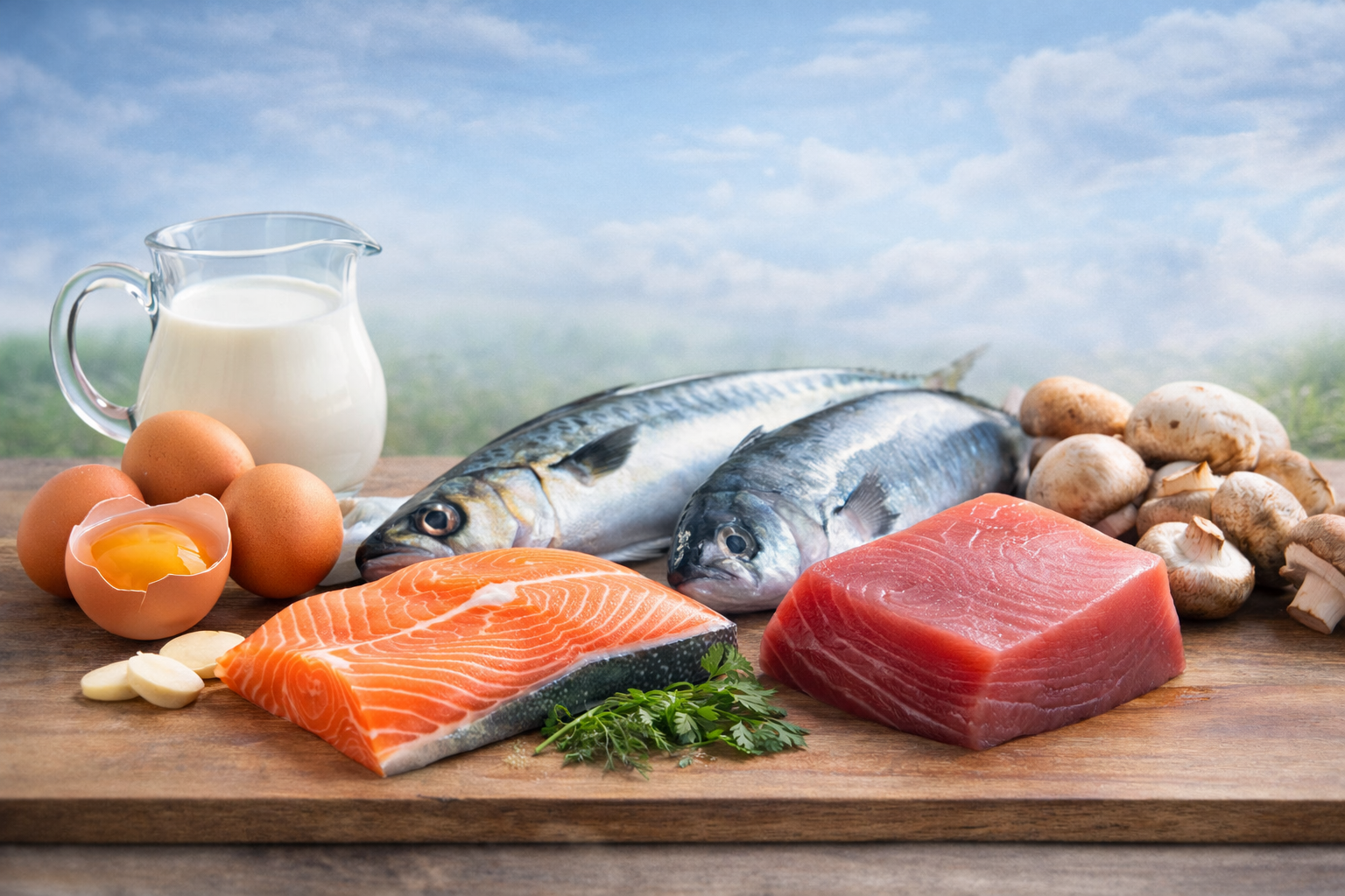 비타민D가 풍부한 음식