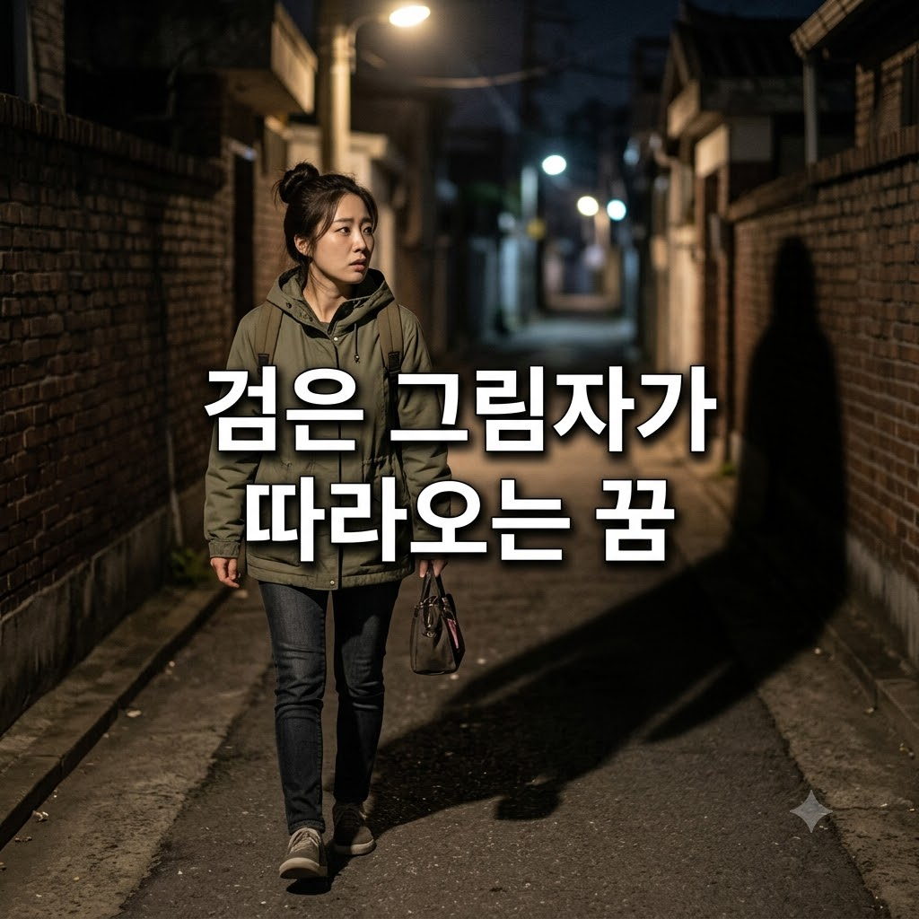검은 그림자가 따라오는 꿈