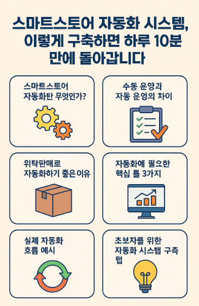 스마트스토어 자동화 시스템 하는 방법 이미지