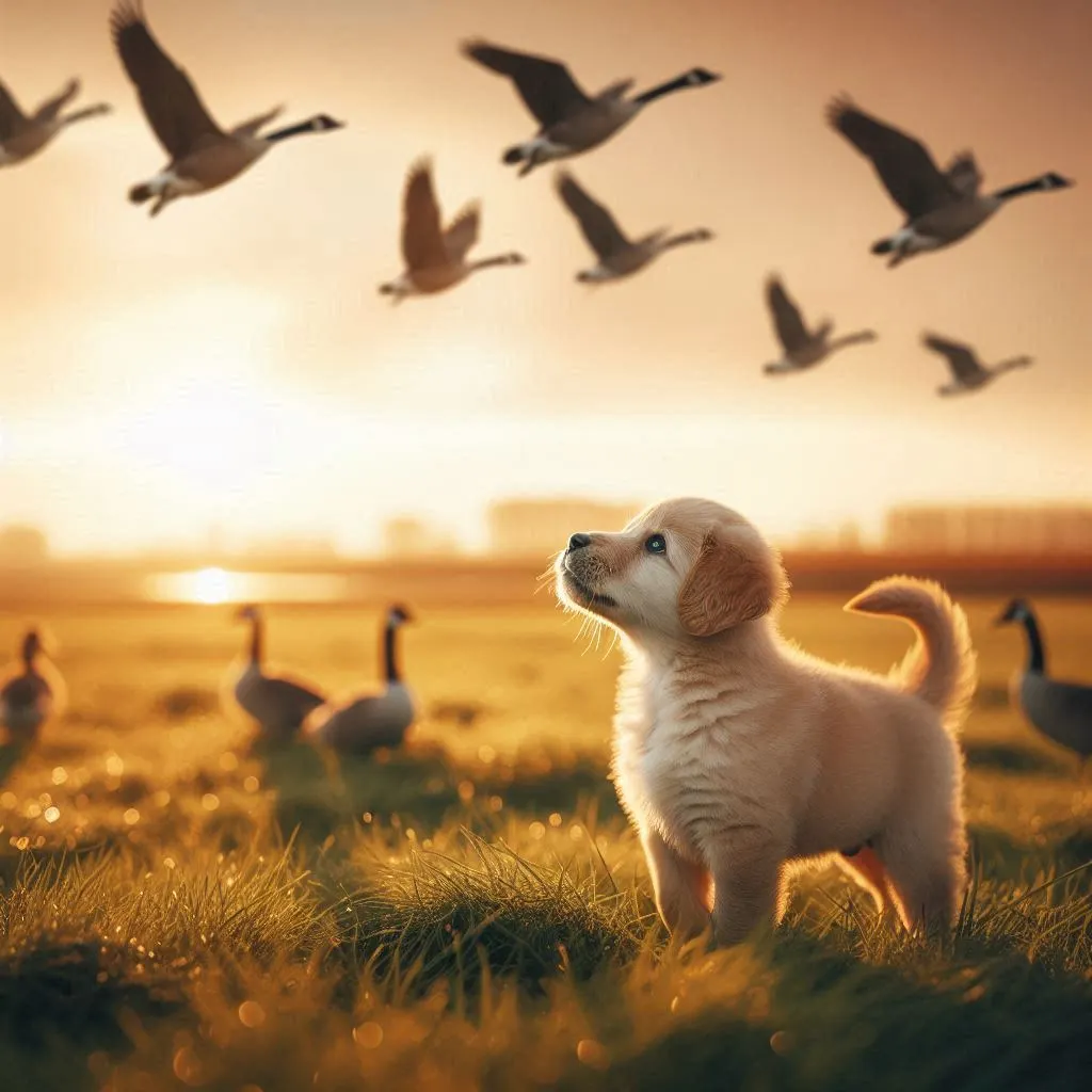 강아지 거위소리9