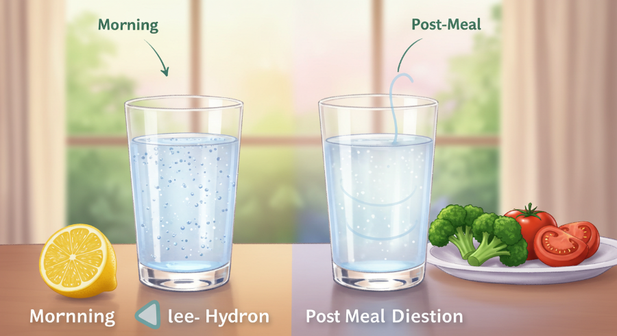 식전 물 vs 식후 물, 언제 마셔야 건강할까