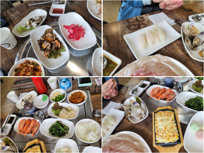 모듬회 정식 구성