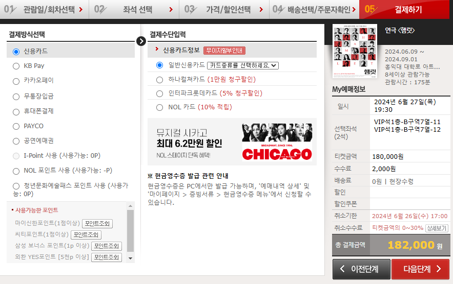 햄릿 연극 예매, 줄거리, 후기