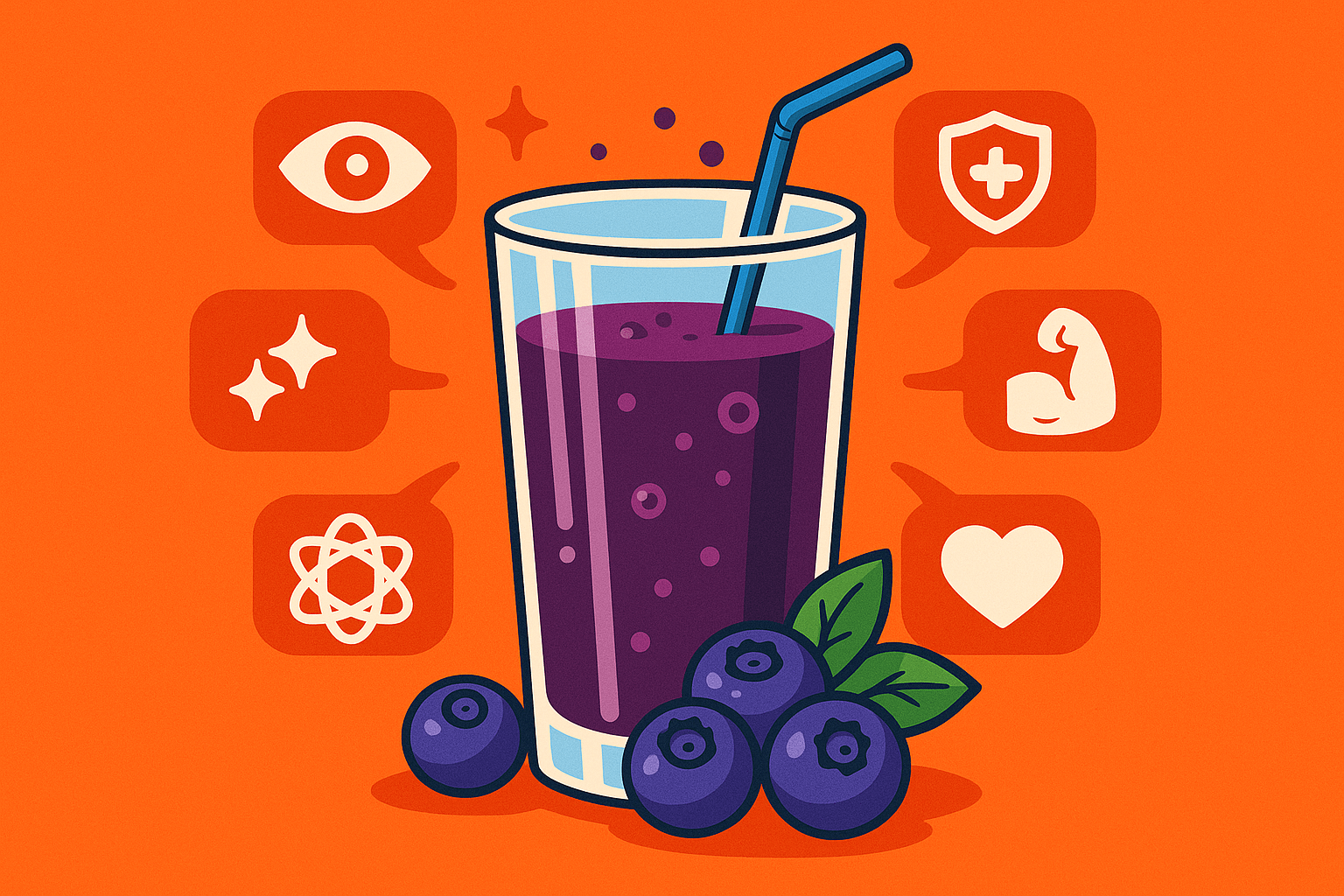 한 컵으로 챙기는 건강! 블루베리 주스의 6가지 효능