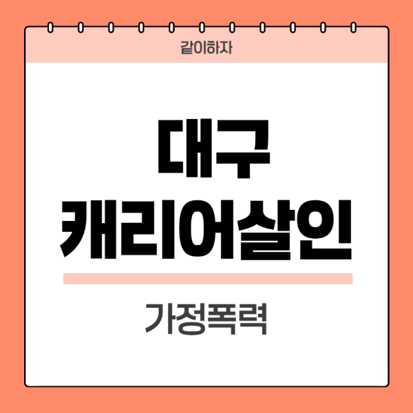 대구-캐리어살인