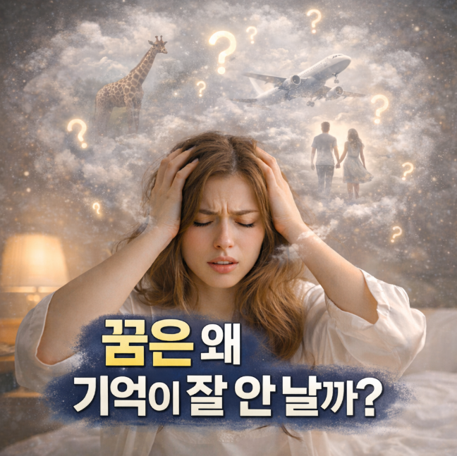 꿈은 왜 기억이 잘 안 날까