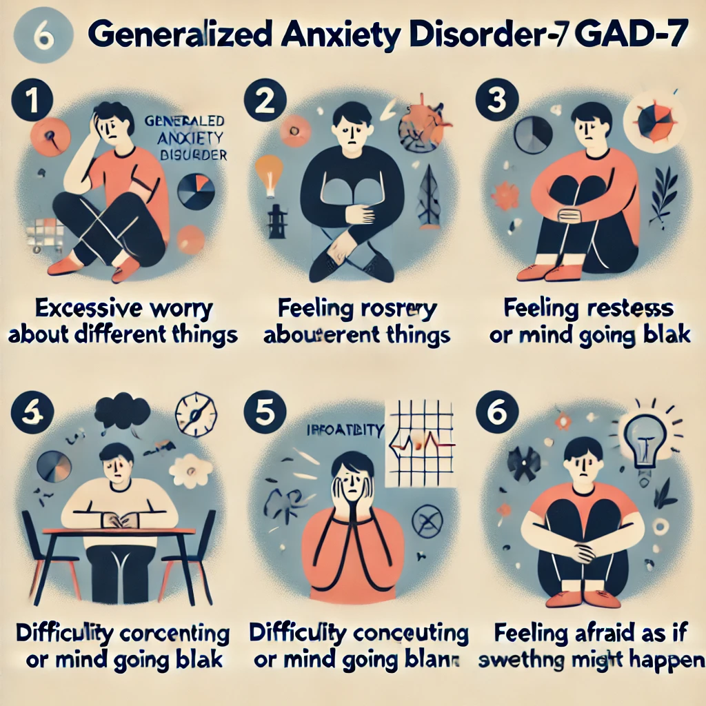 불안 증상 평가 도구 GAD-7