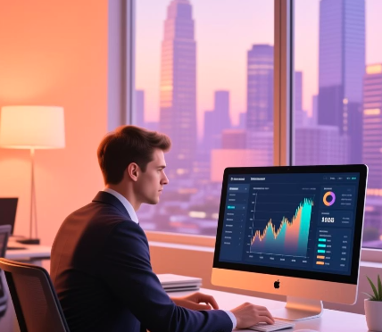 NICE BizAPI enterprise credit information platform dashboard showing business analytics and API integration features