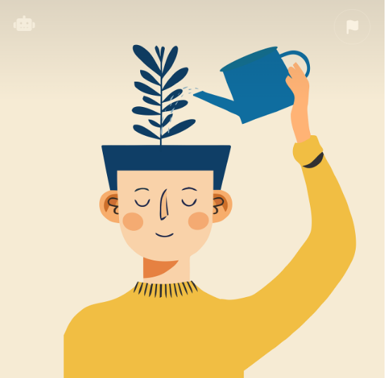 스트레스관리하는사진