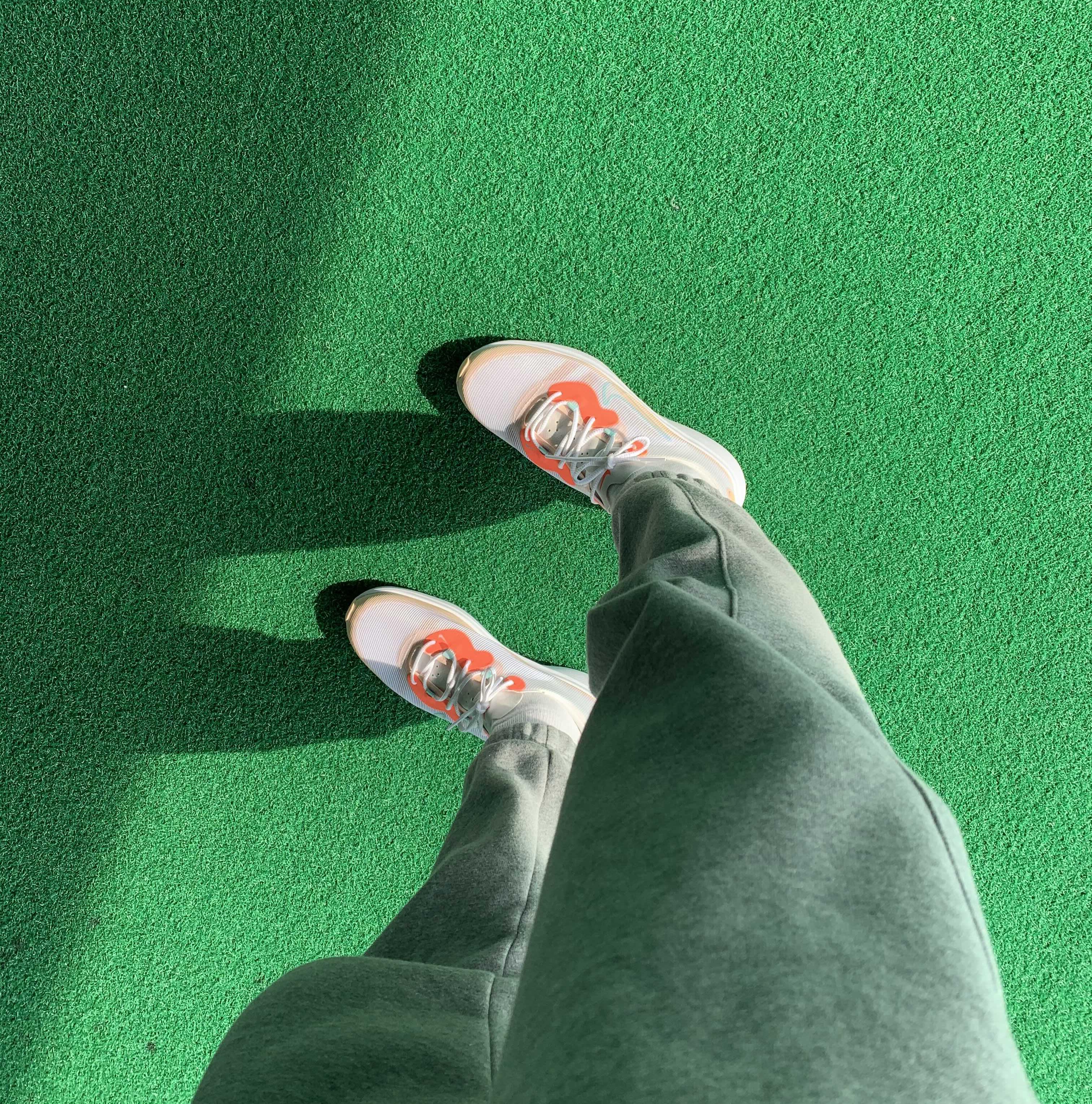 나이키골프화 착용사진